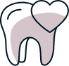 Teeth on Heart logo